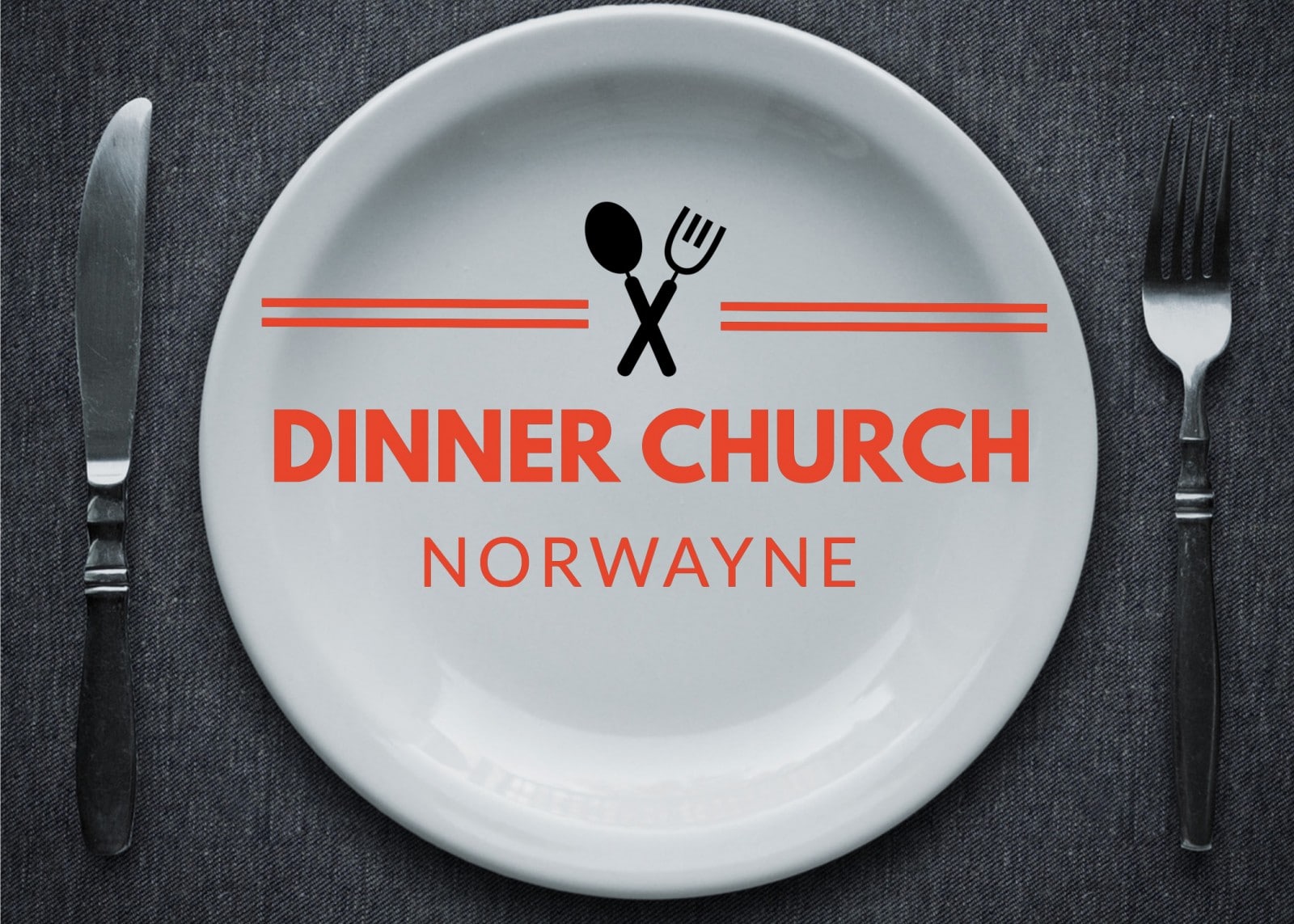 Dinner Church Logo Orange